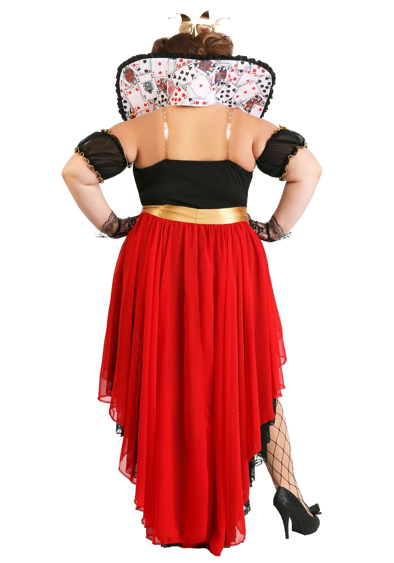 Plus Size Women's Sparkling Queen Of Hearts 4 Plus Size Women's Sparkling Queen Of Hearts - Image 2