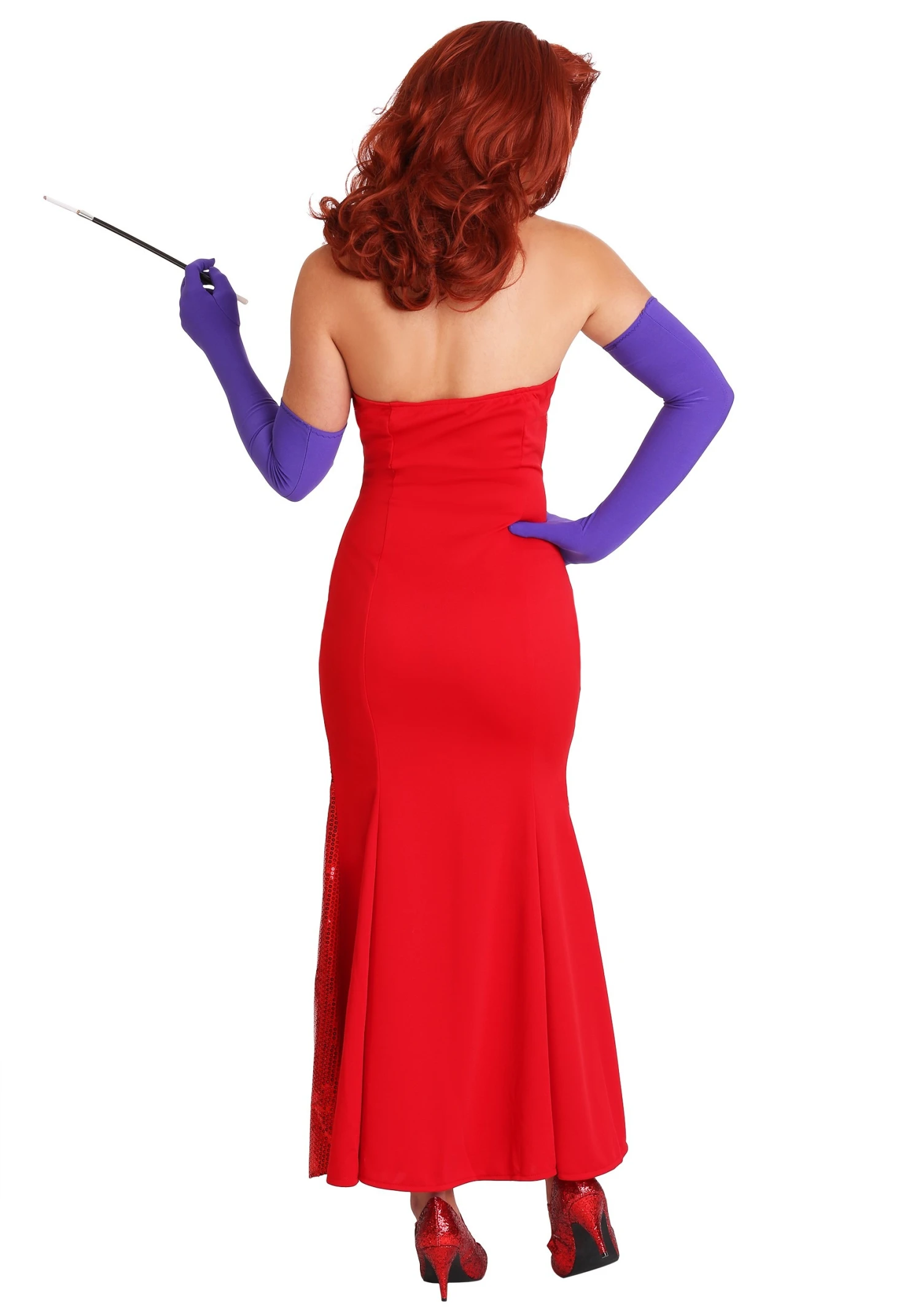 Womens Plus Size Sultry Singer Costume 5 Womens Plus Size Sultry Singer Costume - Image 3