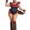 Plus Size Sexy Werebabe Women's Costume 1 Plus Size Sexy Werebabe Women's Costume -Halloween Costumes womens plus size werebabe costume