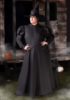Women's Plus Size Witch Costume