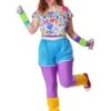 Women's Plus Size Work It Out 80s Costume -Halloween Costumes womens plus size work it out 80s costume