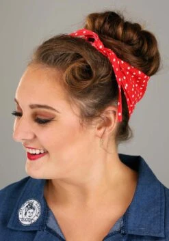 WWII Icon Costume For Plus Size Women -Halloween Costumes womens plus size wwii icon costume alt 2