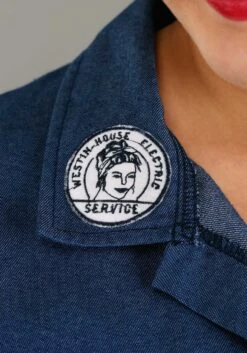 WWII Icon Costume For Plus Size Women -Halloween Costumes womens plus size wwii icon costume alt 4