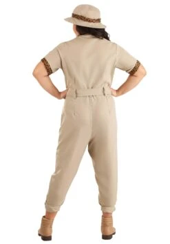 Plus Size Zookeeper Women's Costume 11 Plus Size Zookeeper Women's Costume -Halloween Costumes womens plus size zookeeper costume alt 1