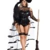 Plus Size Women's Starstruck Witch Costume 1 Plus Size Women's Starstruck Witch Costume -Halloween Costumes womens plus starstruck witch costume