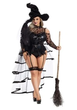 Plus Size Women's Starstruck Witch Costume