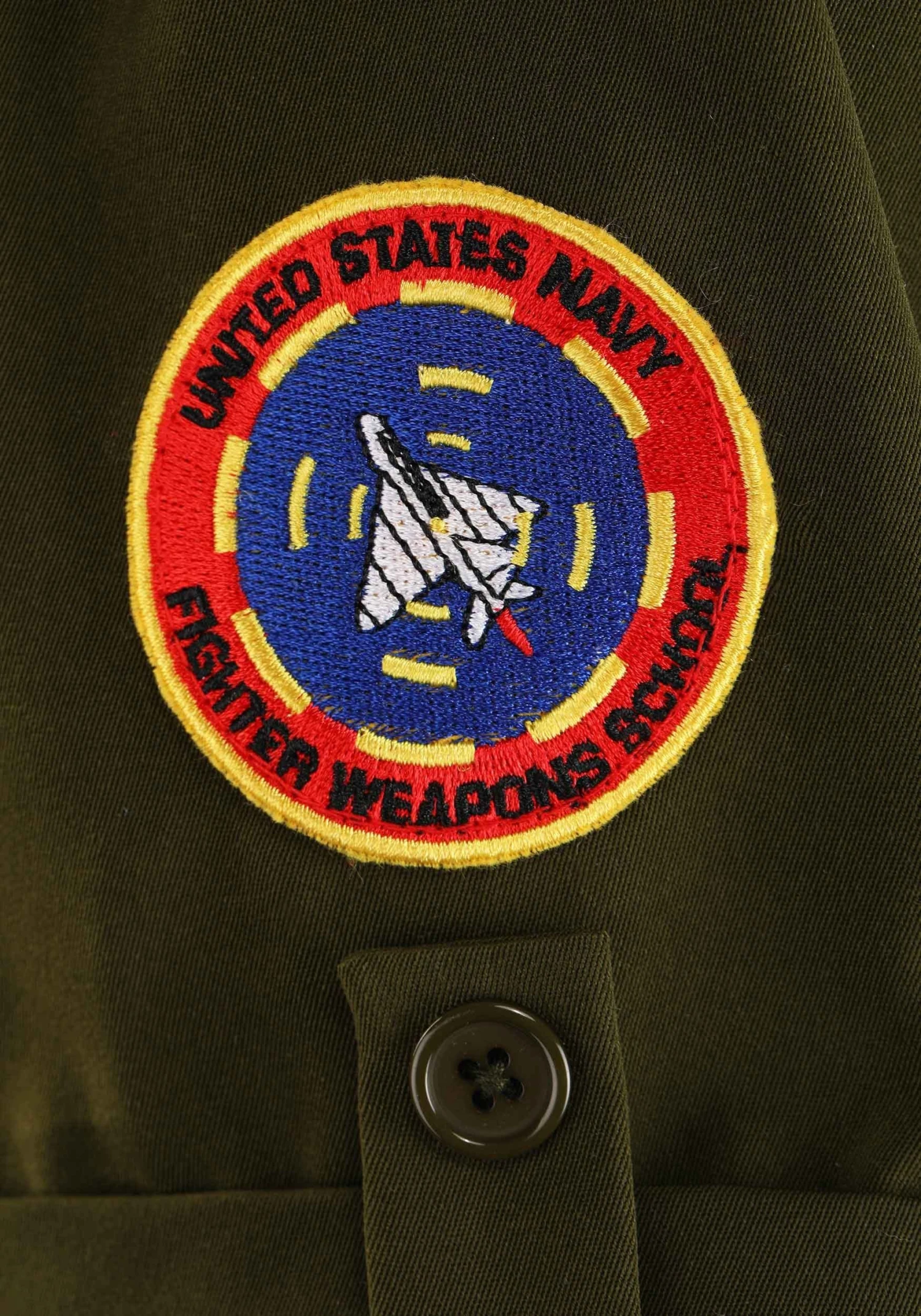 Plus Size Women's Top Gun Flight Suit Romper Costume 6 Plus Size Women's Top Gun Flight Suit Romper Costume - Image 4