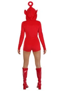 Teletubbies Po Romper Women's Costume -Halloween Costumes womens po teletubbies romper alt 5