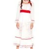 MUSIC LEGS Women's Possessed Doll Costume Dress -Halloween Costumes womens posessed doll costume