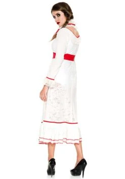 MUSIC LEGS Women's Possessed Doll Costume Dress -Halloween Costumes womens posessed doll costume alt 1