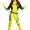 JAZWARES Premium X-Men Rogue Costume For Women 1 JAZWARES Premium X-Men Rogue Costume For Women -Halloween Costumes womens premium x men rogue costume