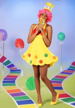 Princess Lolly Candyland Costume For Women -Halloween Costumes womens princess lolly candyland costume alt 4