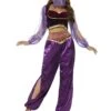 Smiffys Purple Belly Dancer Women's Costume 2 Smiffys Purple Belly Dancer Women's Costume -Halloween Costumes womens purple belly dancer costume