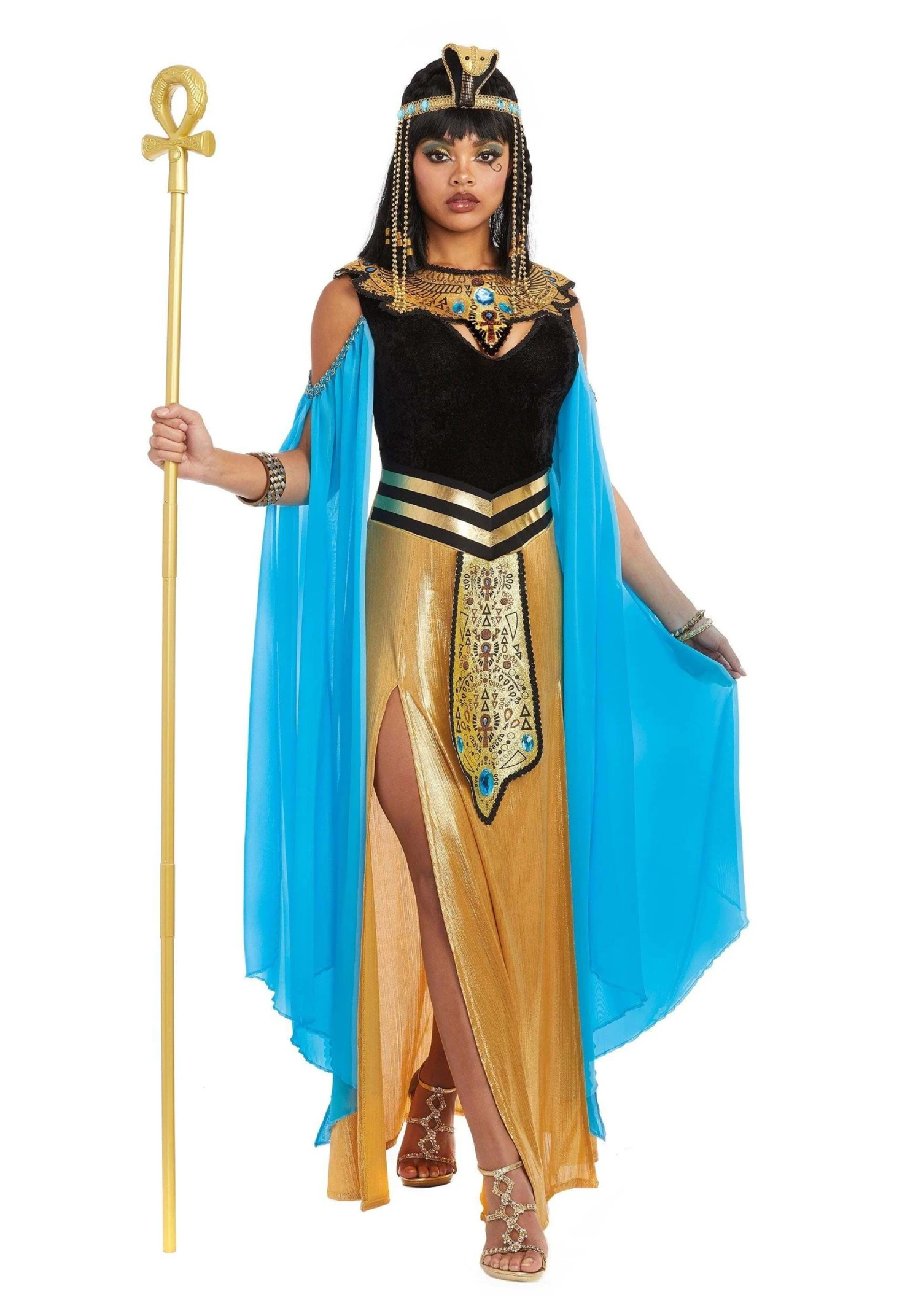 Dreamgirl Queen Cleopatra Adult Women's Costume 3 Dreamgirl Queen Cleopatra Adult Women's Costume
