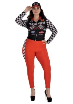 AMSCAN Women's Race Car Driver Suit Costume 5 AMSCAN Women's Race Car Driver Suit Costume -Halloween Costumes womens race car driver suit costume alt 1