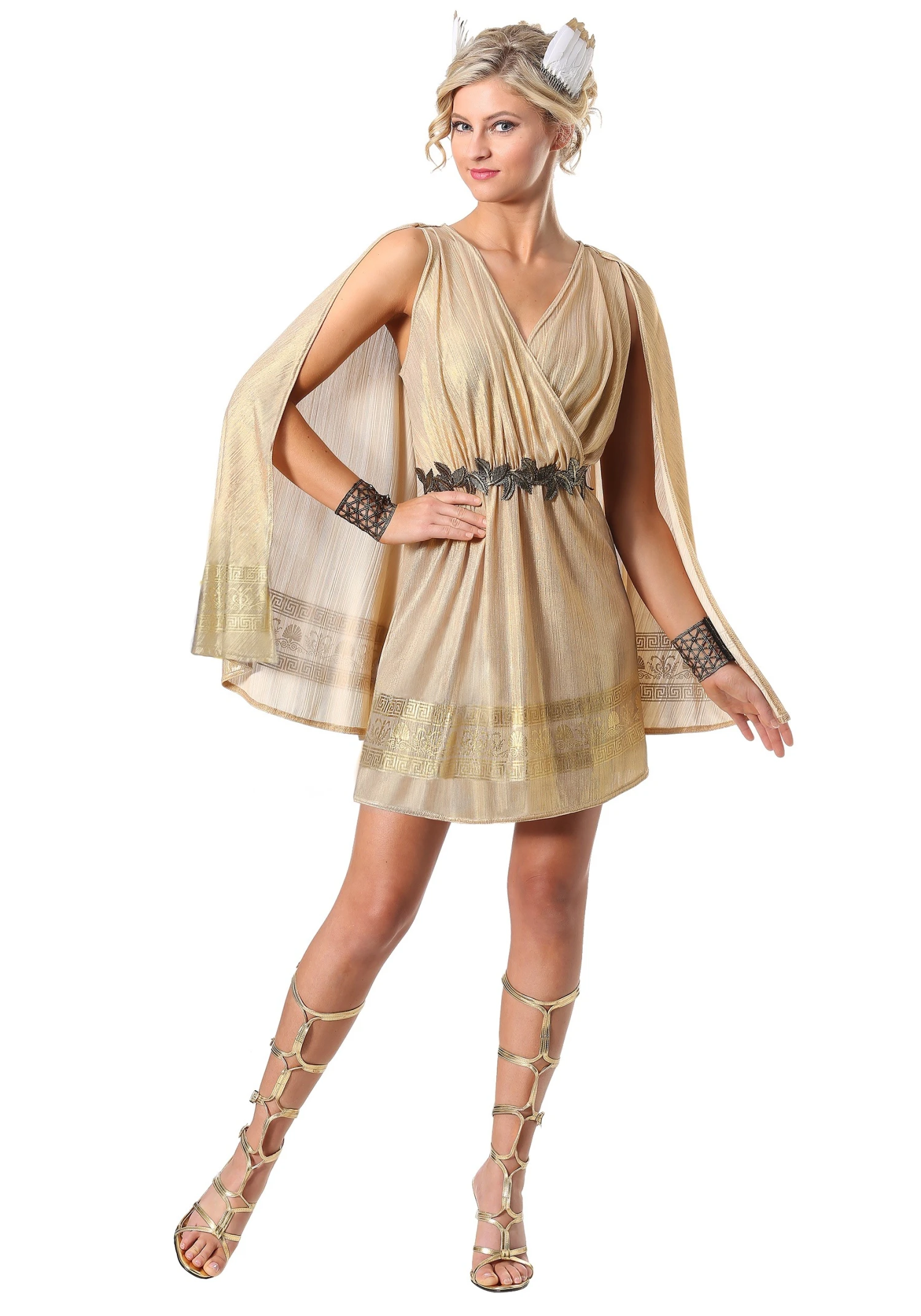 Women's Radiant Goddess Costume 3 Women's Radiant Goddess Costume