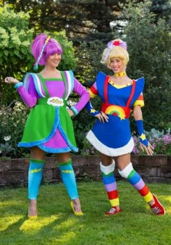 Rainbow Brite Costume For Women 15 Rainbow Brite Costume For Women -Halloween Costumes womens rainbow brite costume alt 3