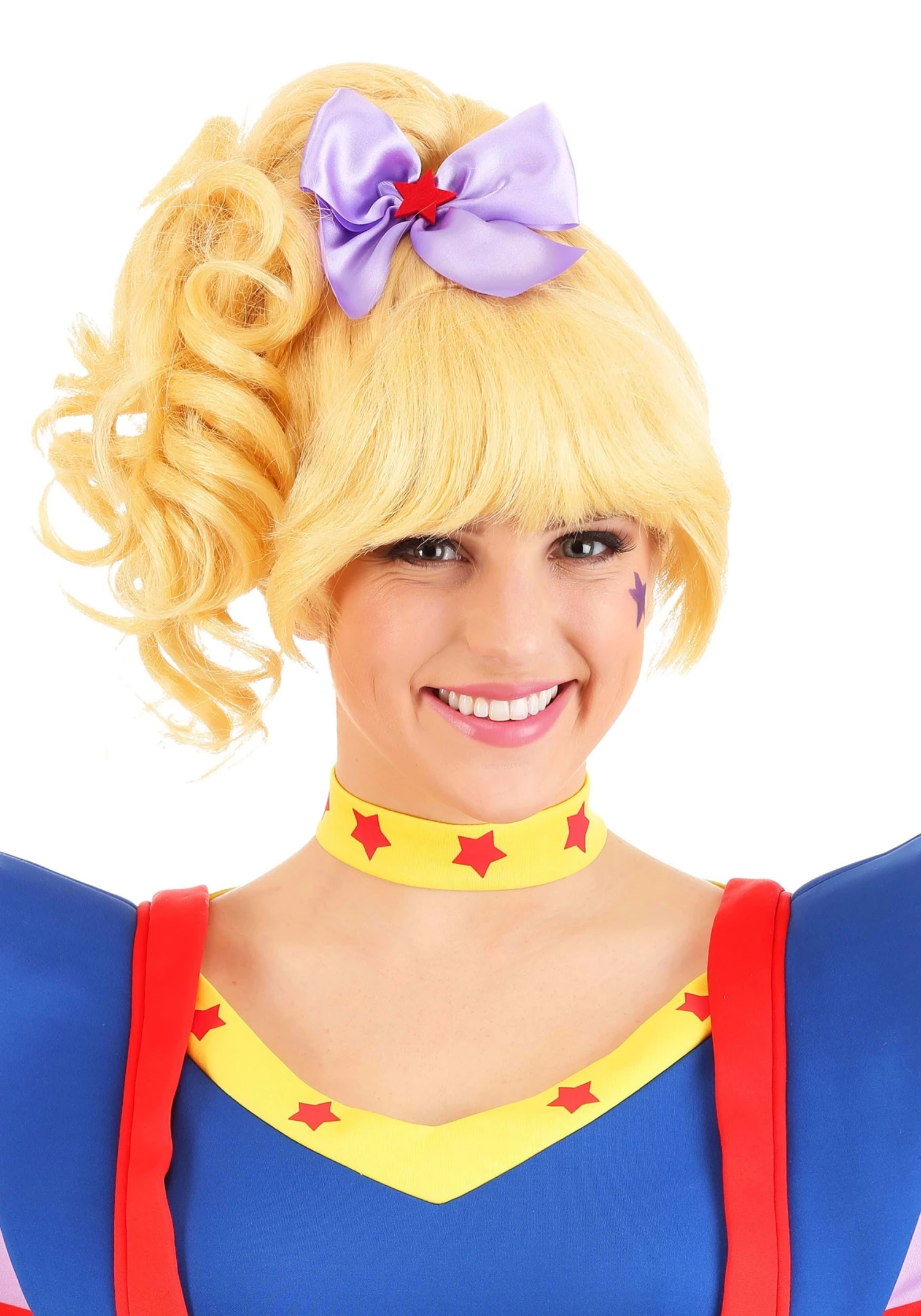 Rainbow Brite Women's Costume Wig 4 Rainbow Brite Women's Costume Wig - Image 2