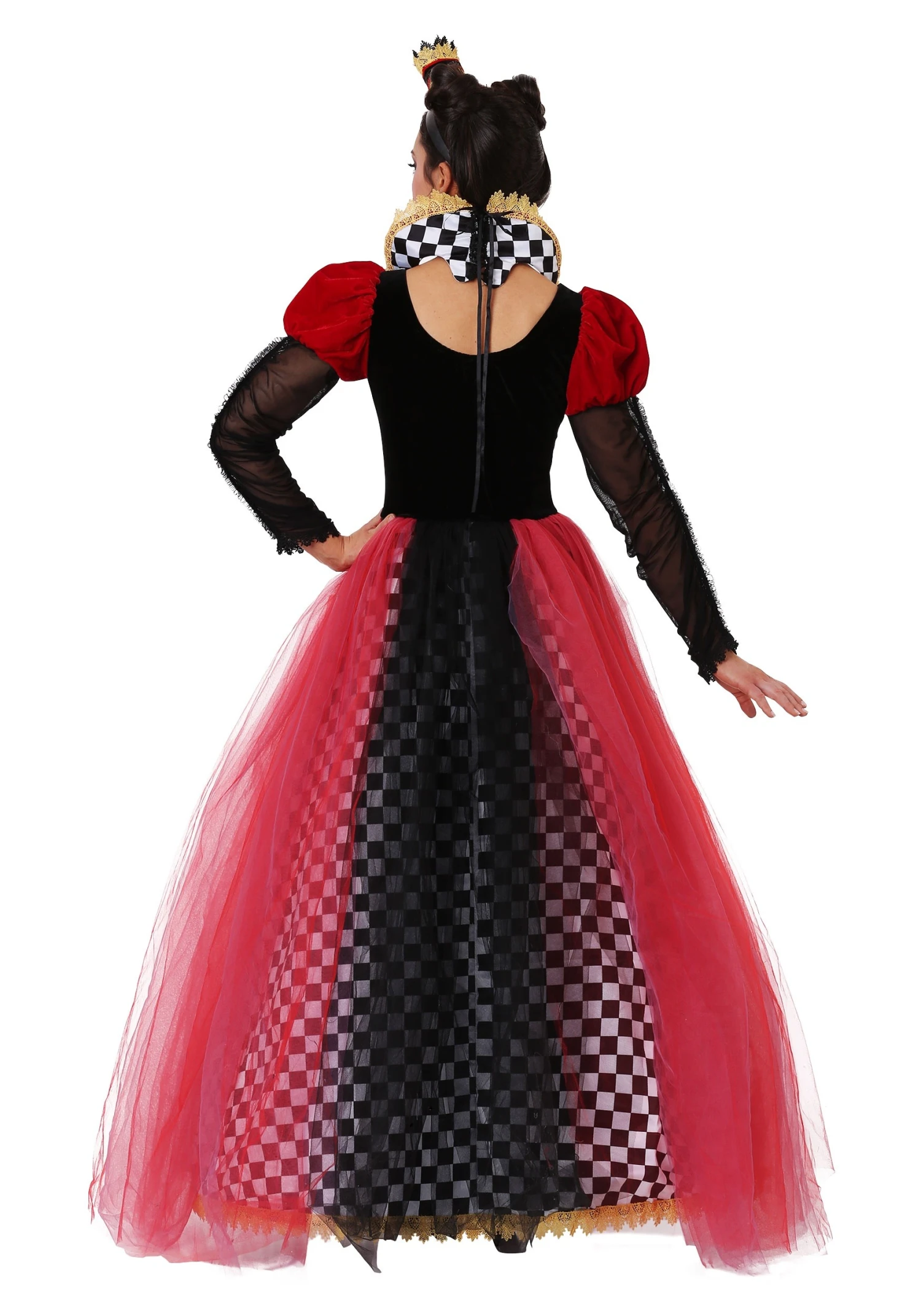 Womens Ravishing Queen Of Hearts Costume 4 Womens Ravishing Queen Of Hearts Costume - Image 2
