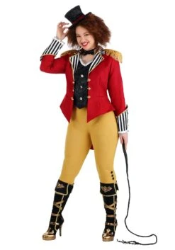 Ravishing Ringmaster Womens Costume -Halloween Costumes womens ravishing ringmaster costume alt 1