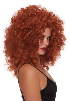 Dreamgirl Red Curly Wig For Women