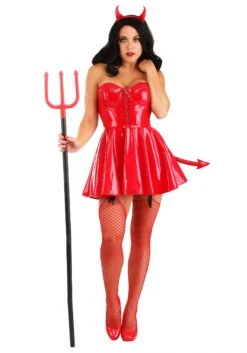 Womens Red Hot Devil Costume