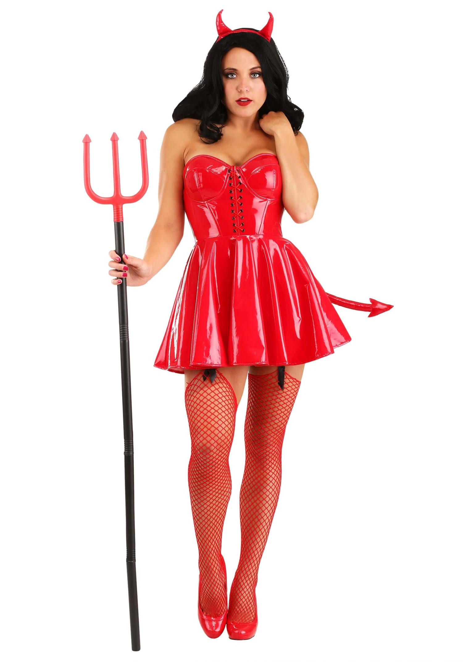 Womens Red Hot Devil Costume 3 Womens Red Hot Devil Costume