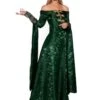 Women's Green Renaissance Queen Costume Dress -Halloween Costumes womens renaissance queen costume 1