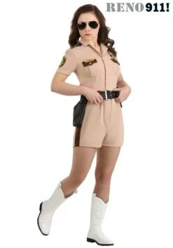 Women's Reno 911 Lt Dangle Costume