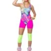 Roma Retro Rollerblade Doll Costume For Women 2 Roma Retro Rollerblade Doll Costume For Women -Halloween Costumes womens retro rollerblade doll