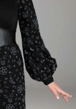 Retrograde Witch Costume For Women 12 Retrograde Witch Costume For Women -Halloween Costumes womens retrograde witch costume alt 2