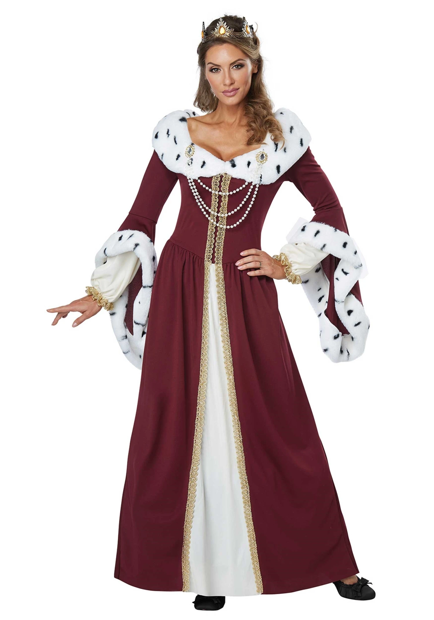 Women's Royal Queen Costume 4 Women's Royal Queen Costume - Image 2