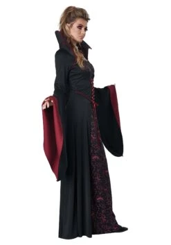 Royal Vampire Costume For Women -Halloween Costumes womens royal vampire costume alt 4