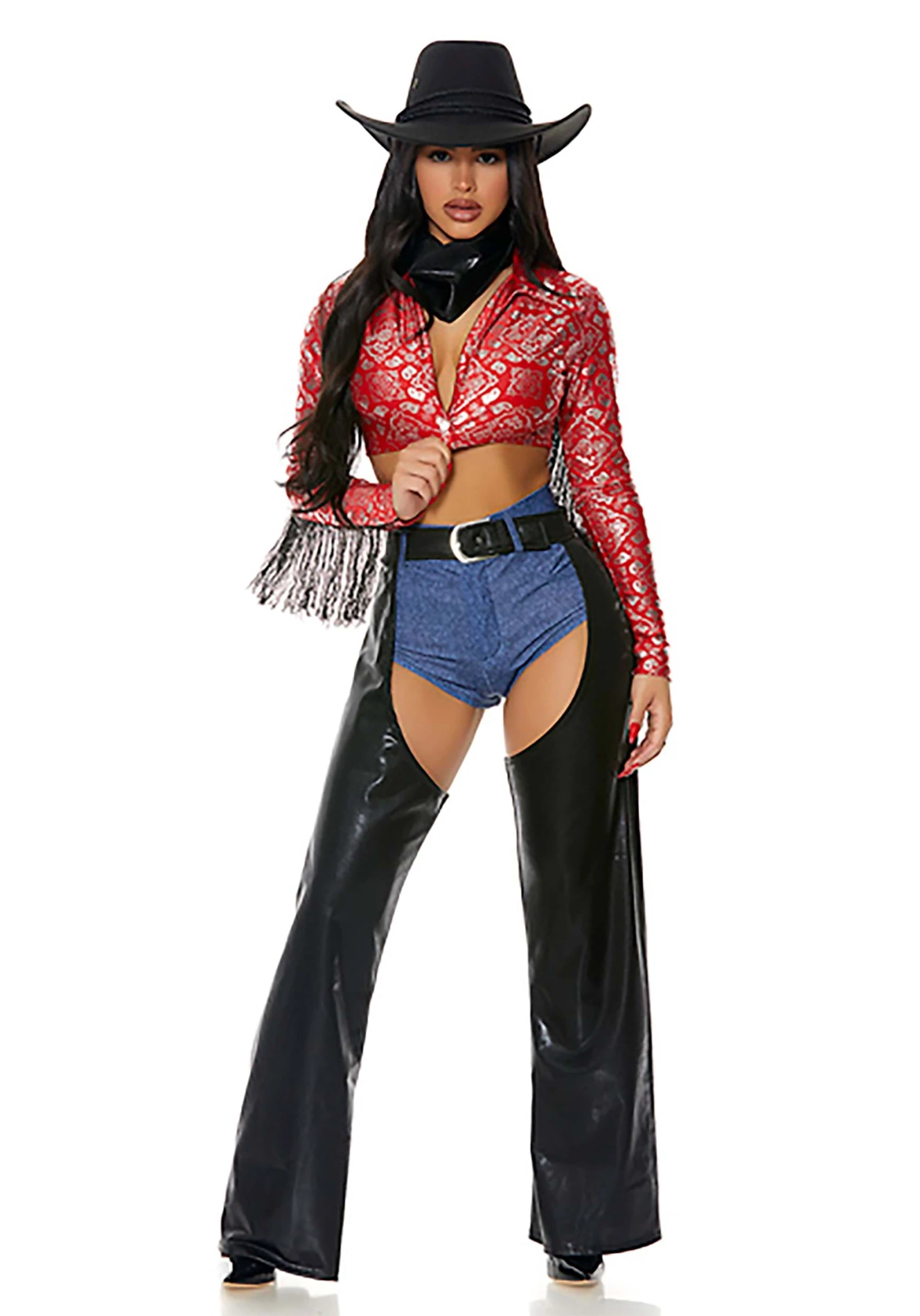 Forplay Sexy Saddle Up Cowgirl Women's Costume 5 Forplay Sexy Saddle Up Cowgirl Women's Costume - Image 3