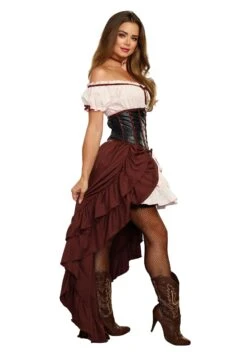 Dreamgirl Women's Saloon Gal Costume -Halloween Costumes womens saloon gal costume2