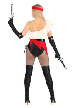 Salty Seas Pirate Costume For Women 11 Salty Seas Pirate Costume For Women -Halloween Costumes womens salty seas pirate costume alt 4