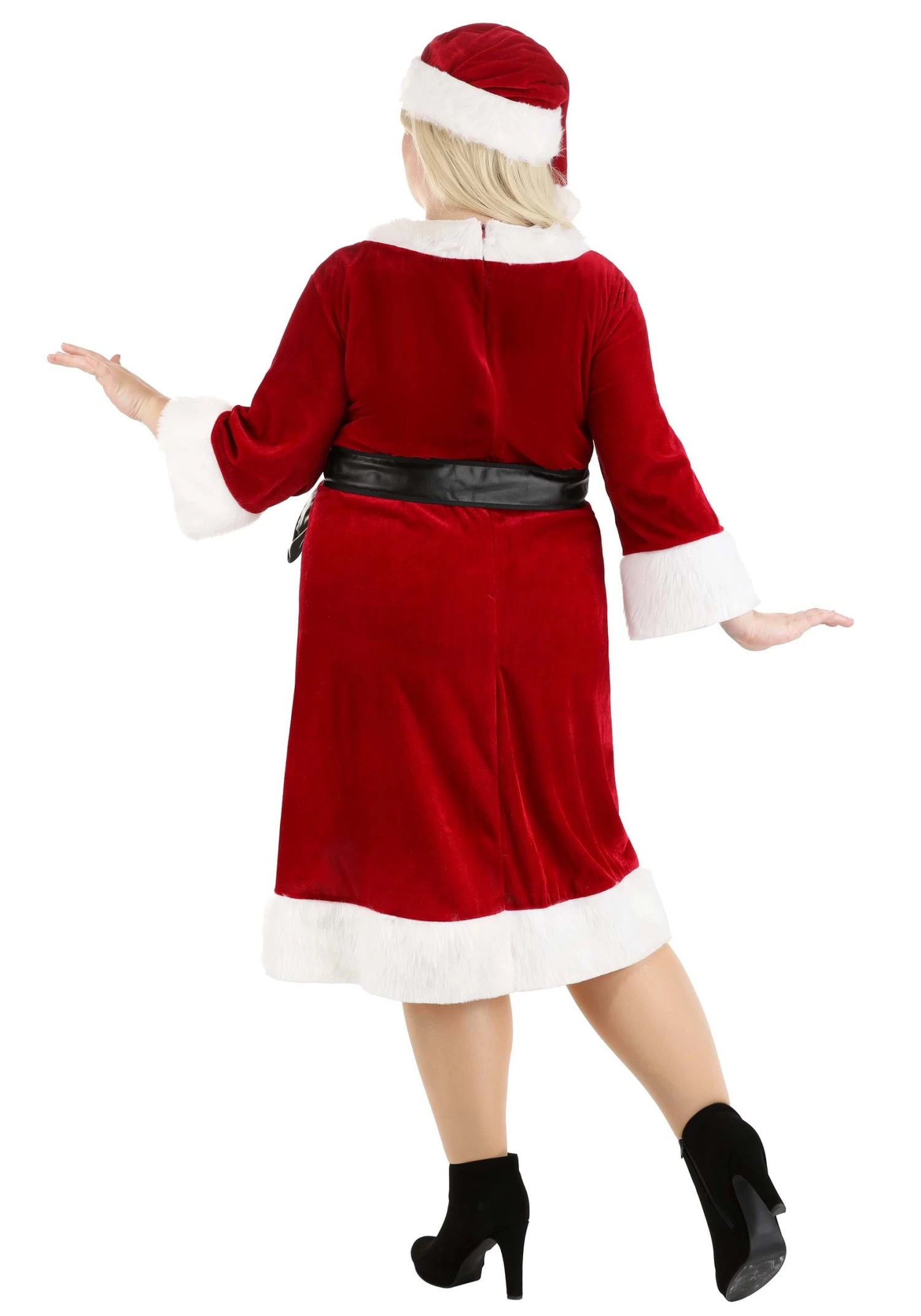 Women's Plus Size Santa Claus Sweetie Costume 6 Women's Plus Size Santa Claus Sweetie Costume - Image 4