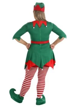 Women's Santa's Helper Costume 8 Women's Santa's Helper Costume -Halloween Costumes womens santas helper costume alt 2