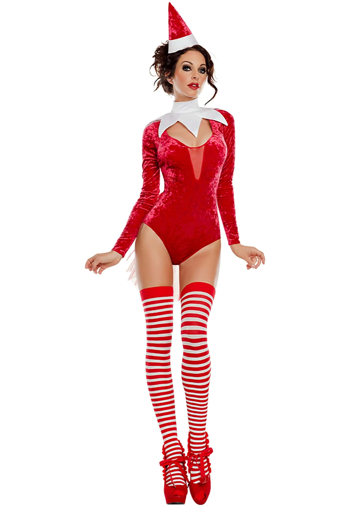 Santa's Shelf Helper Costume For Women 3 Santa's Shelf Helper Costume For Women