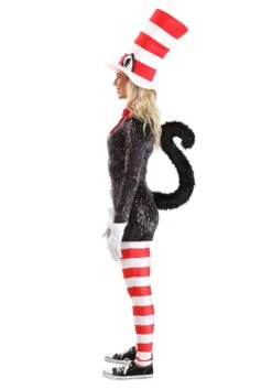 Sassy Cat In The Hat Women's Costume 12 Sassy Cat In The Hat Women's Costume -Halloween Costumes womens sassy cat in the hat costume alt 2