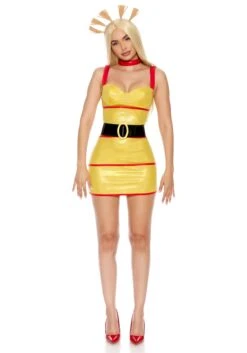 Forplay Sassy Cynthia Doll Costume For Women -Halloween Costumes womens sassy cynthia doll costume alt 1