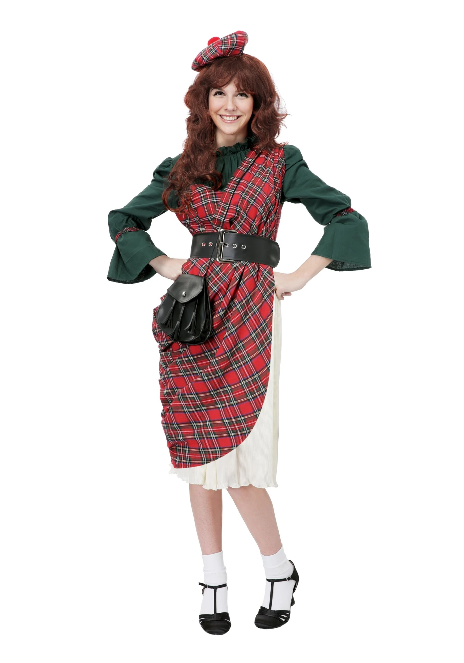Women's Scottish Lassie Costume 3 Women's Scottish Lassie Costume