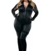 Plus Size Secret Agent Costume For Women -Halloween Costumes womens secret agent plus costume