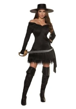 Seductive Outlaw Bandit Costume For Women