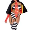 Forplay Sexy Burger Burglar Costume For Women -Halloween Costumes womens sexy burger burglar costume