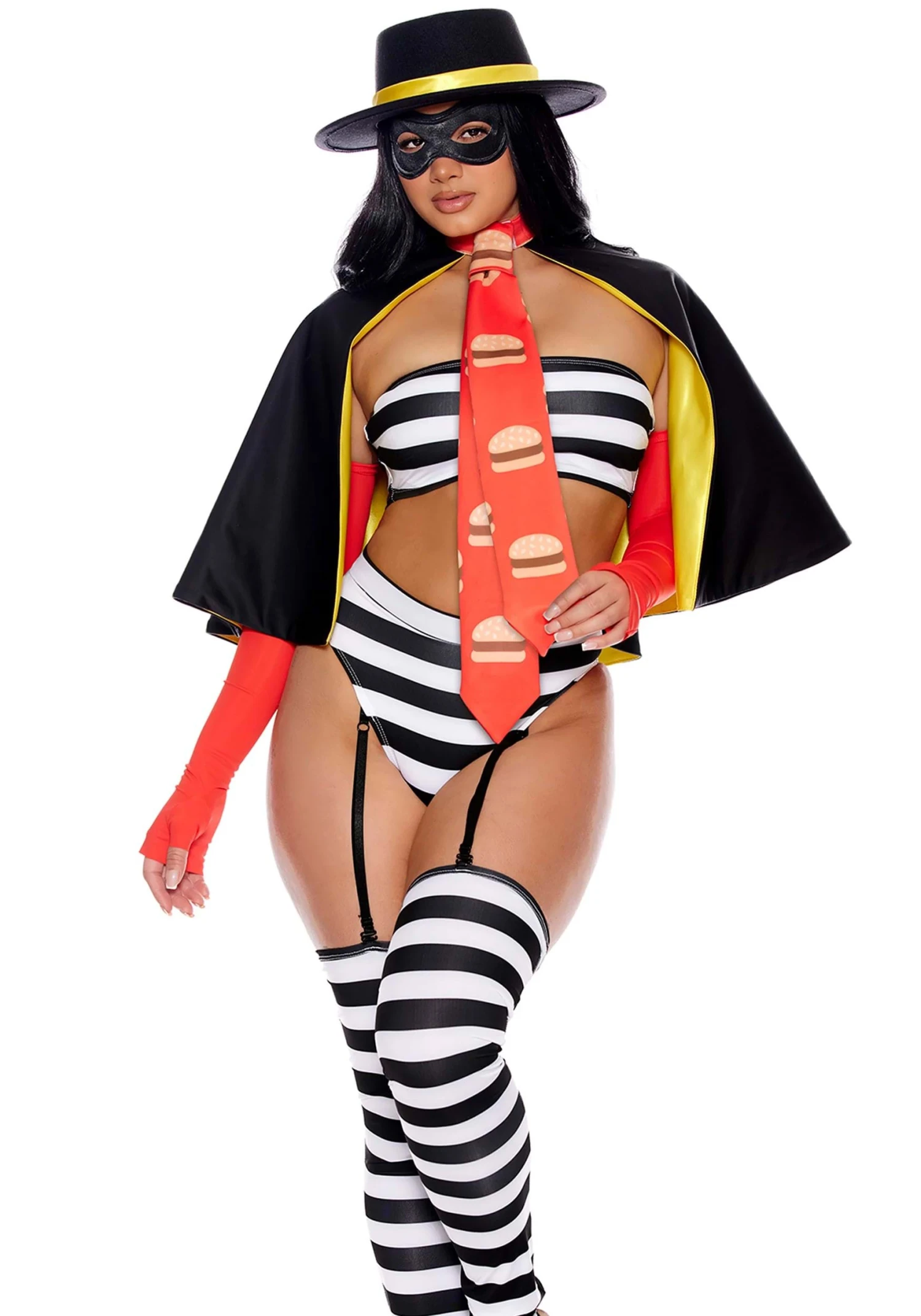 Forplay Sexy Burger Burglar Costume For Women 3 Forplay Sexy Burger Burglar Costume For Women