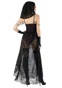 Sexy Dark Priestess Costume For Women 5 Sexy Dark Priestess Costume For Women -Halloween Costumes womens sexy dark priestess costume alt 1