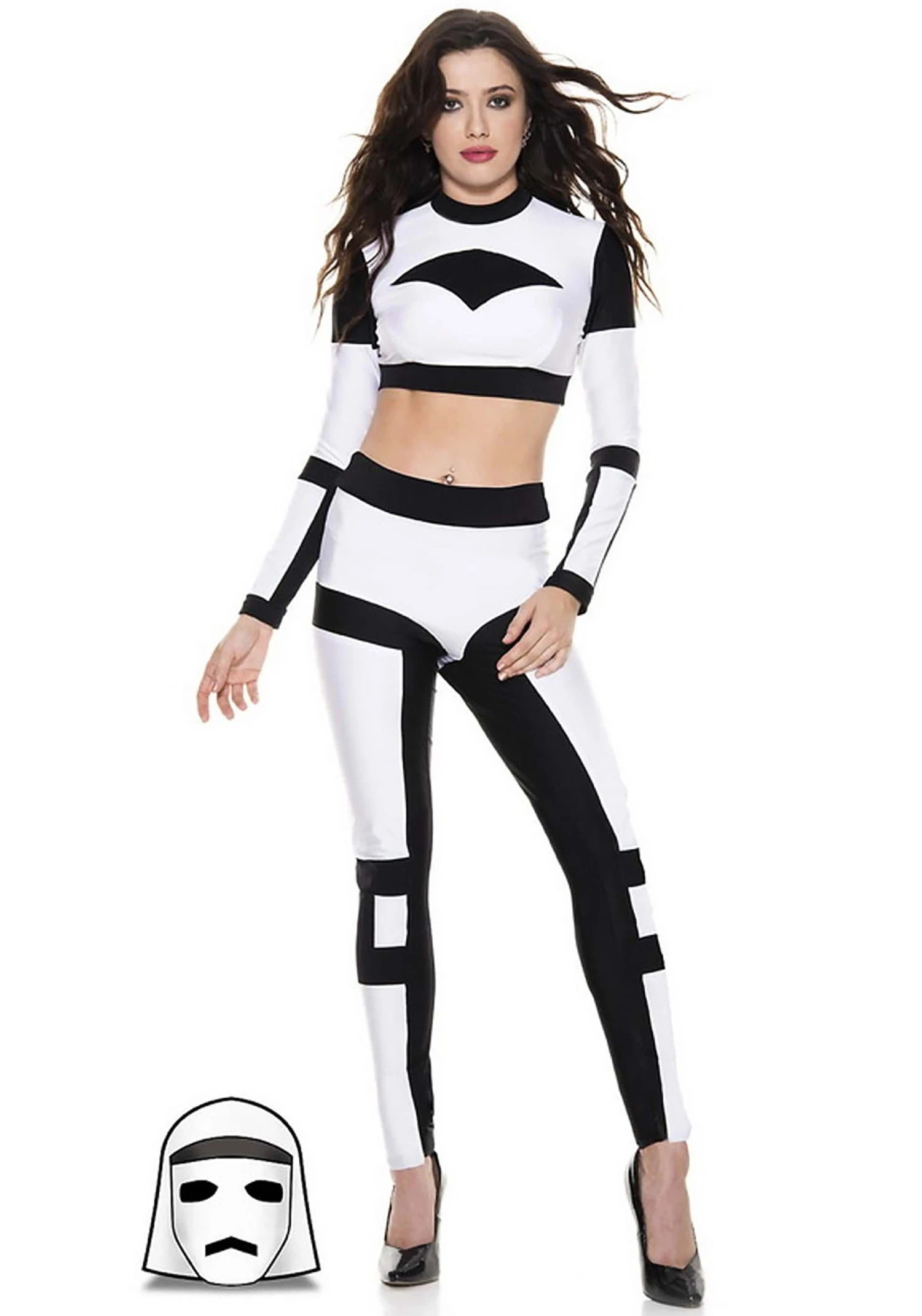 MUSIC LEGS Sexy Galaxy Trooper Costume For Women 3 MUSIC LEGS Sexy Galaxy Trooper Costume For Women