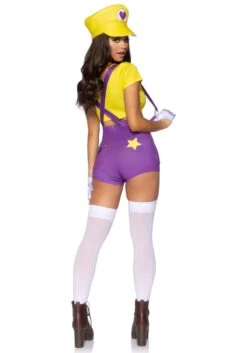 LEG AVENUE Sexy Gamer Villain Babe Costume For Women -Halloween Costumes womens sexy gamer villain babe costume alt 1