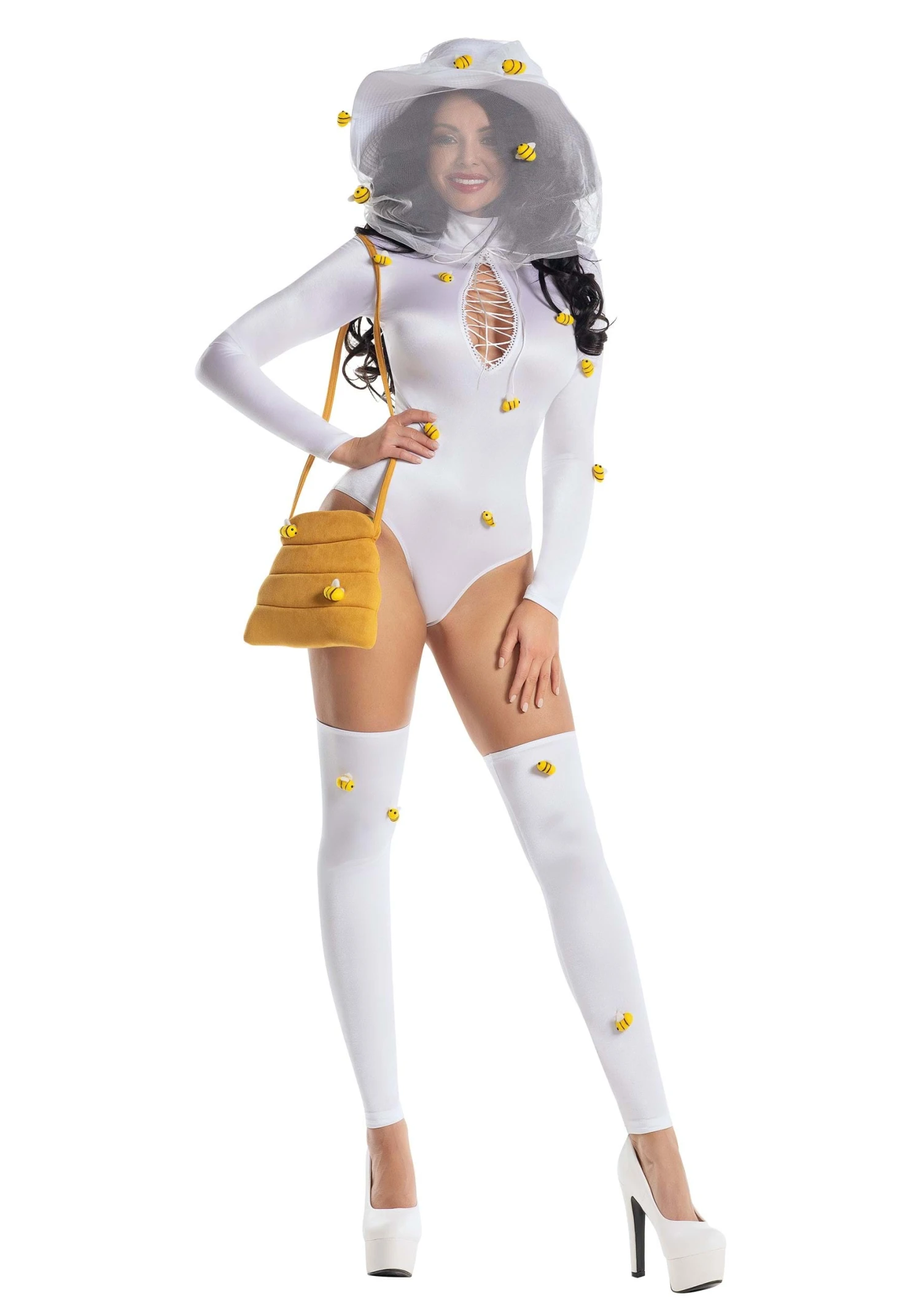 Sexy Honey Beekeeper Costume For Women 3 Sexy Honey Beekeeper Costume For Women